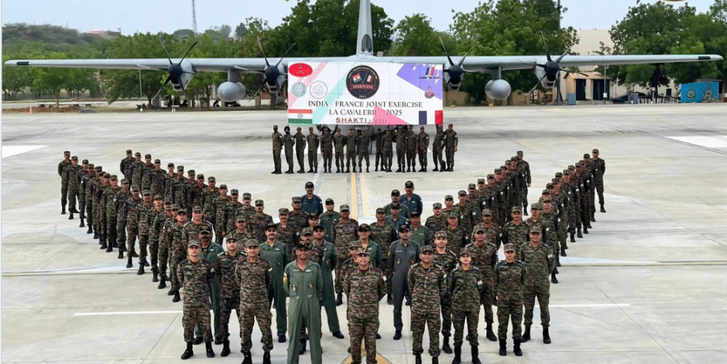 Indian Army contingent Departs For India-French Joint Military Exercise SHAKTI